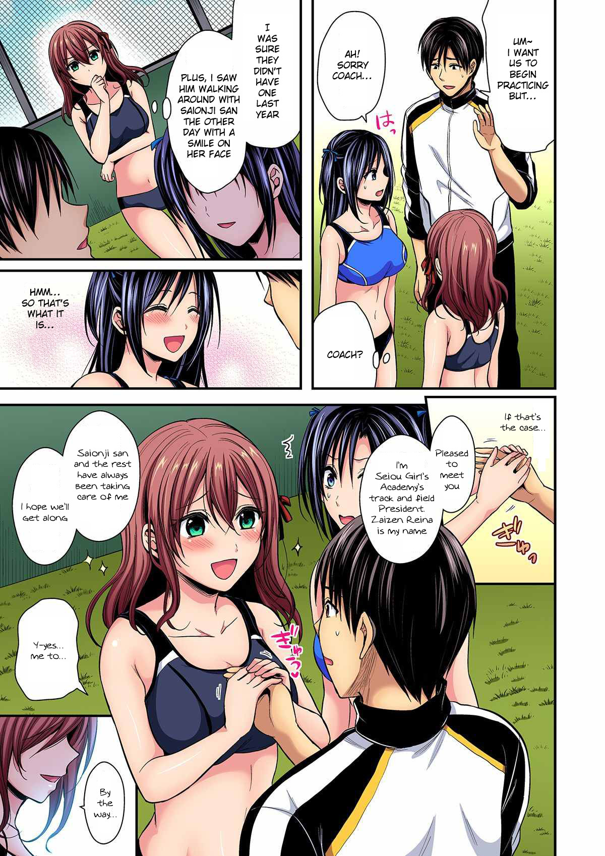 Hentai Manga Comic-Girls' Athletics Club Harem Training-Chapter 9-5